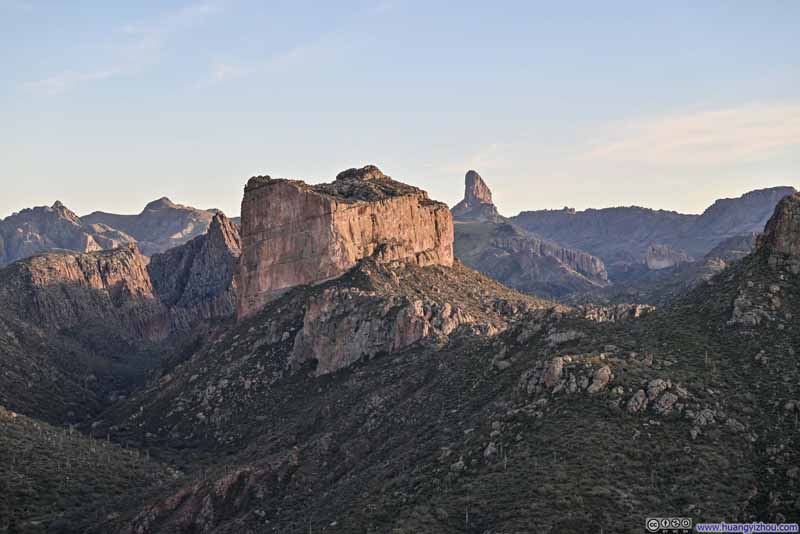 Mountains in Superstition Wilderness
