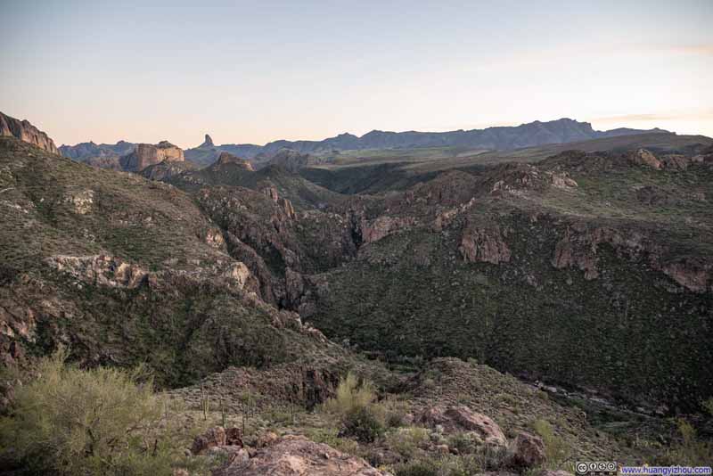 Mountains in Superstition Wilderness