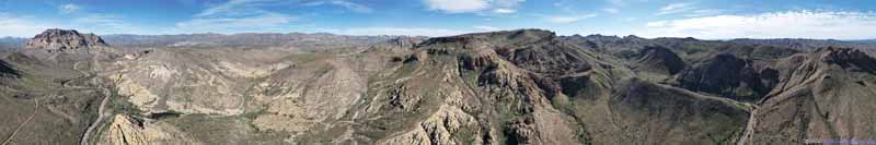 Mesas along Telegraph Canyon