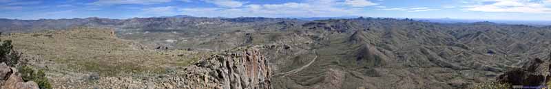 View from Picketpost Mountain