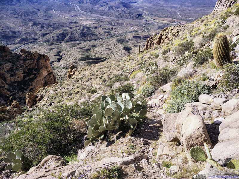 Trail from Picketpost Mountain
