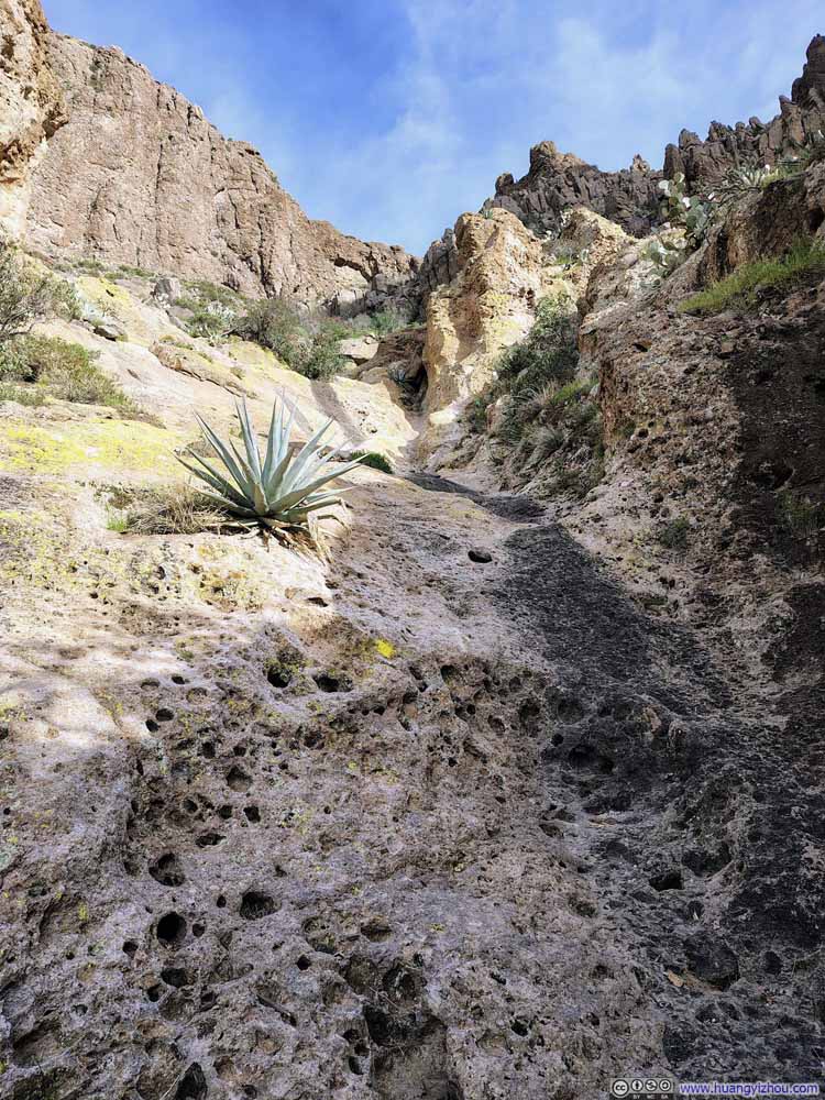 Steep Path to Picketpost Mountain