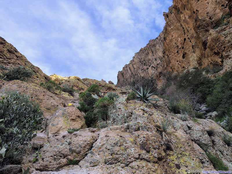 Steep Path to Picketpost Mountain