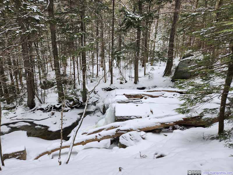Waterfalls along Gibbs Brook
