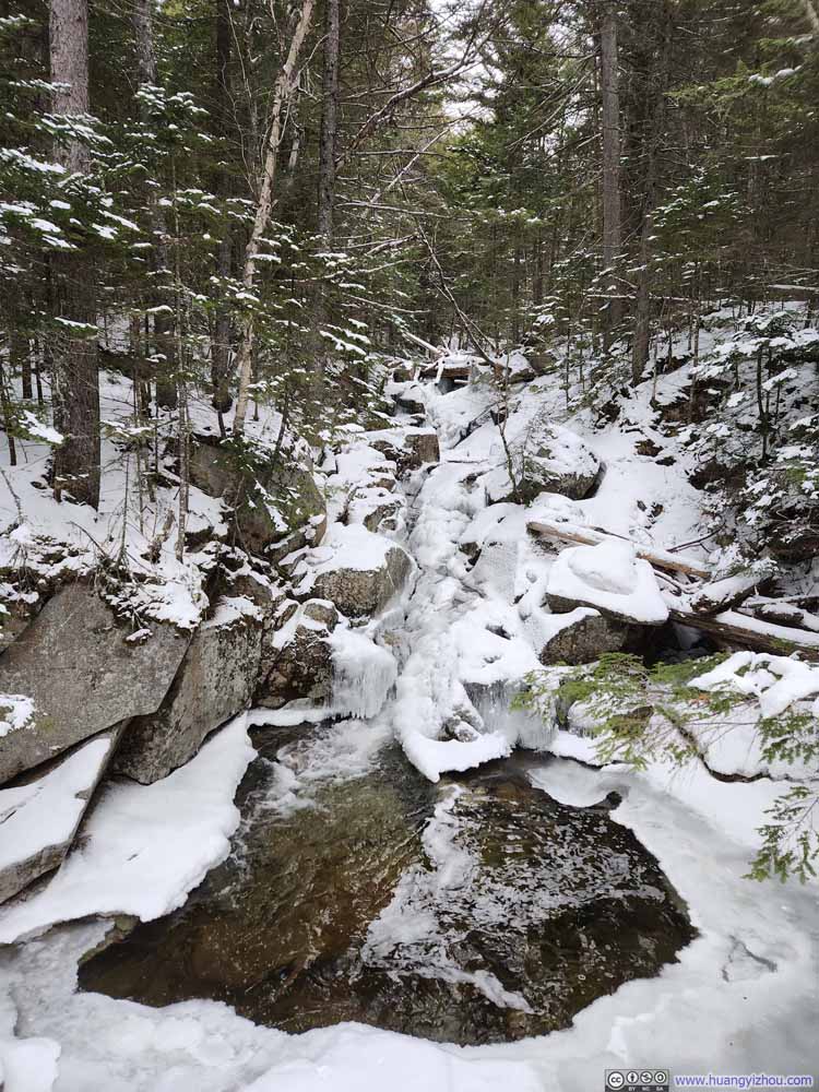 Waterfalls along Gibbs Brook
