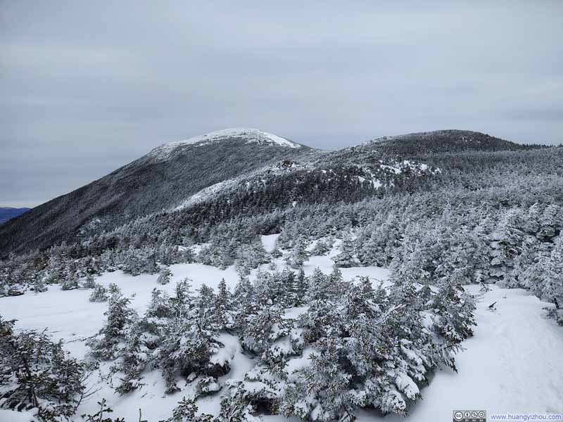 Mt Eisenhower from Trail