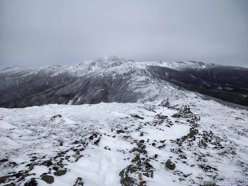 Trail from Mt Eisenhower