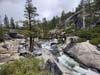 Footbridge over Yosemite Creek