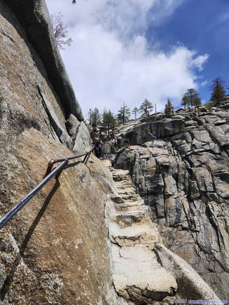 Narrow Path to Upper Falls Vista Point