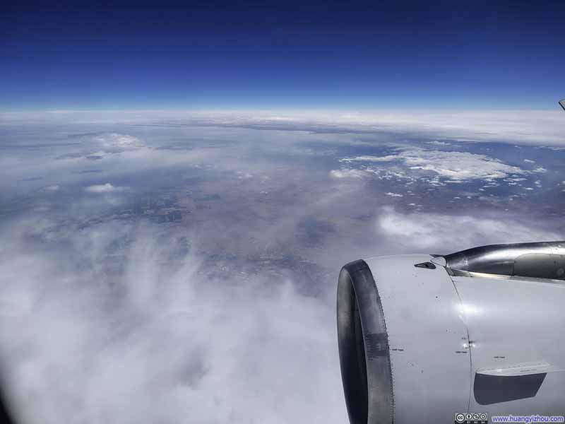 Flying over Central Valley