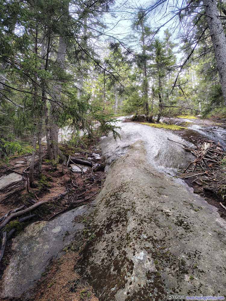 Steep Trail on Slippery Rock