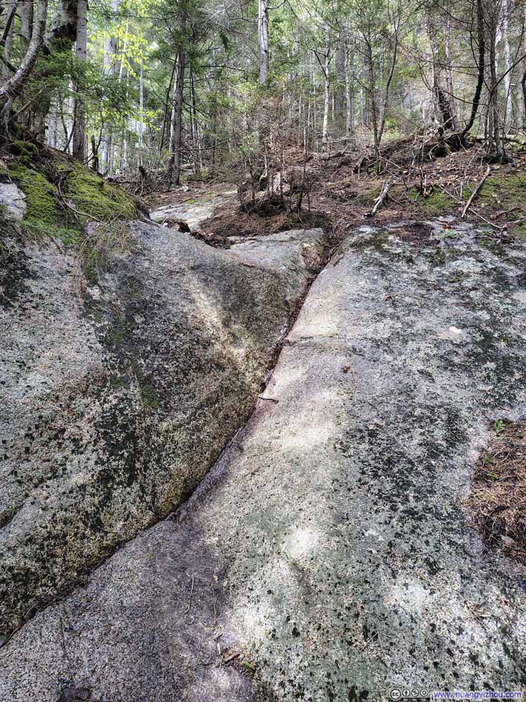Steep Trail on Slippery Rock