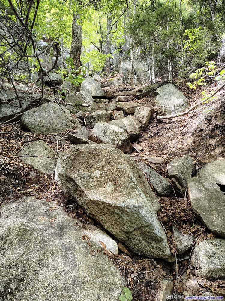 Steep and Rocky Trail