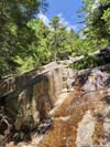 Steep Part along Flume Slide Trail