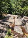 Steep Part along Flume Slide Trail
