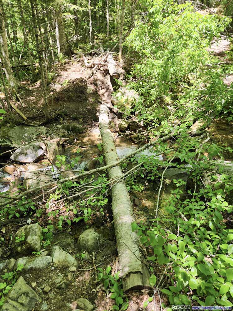 Crossing Flume Brook
