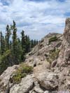 Path on Narrow Ridge