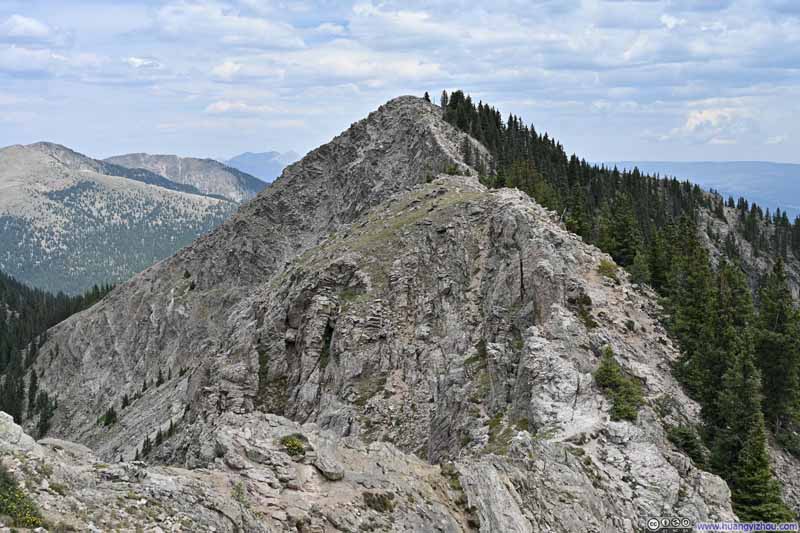 Ridge from Deception Peak to Lake Peak