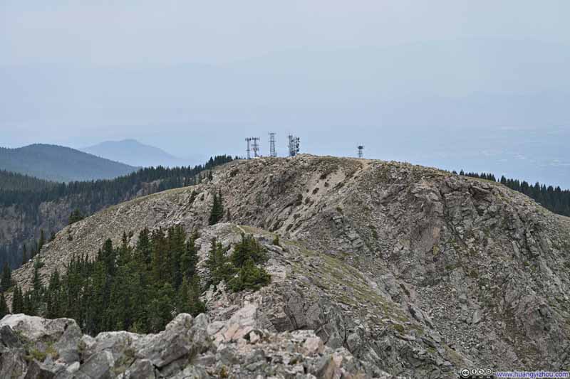 Looking back at Deception Peak