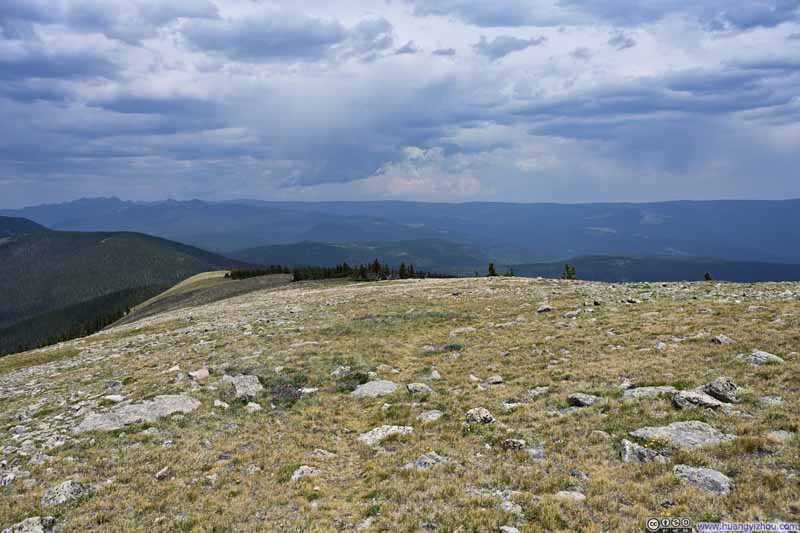 Faint Trail from Penitente Peak