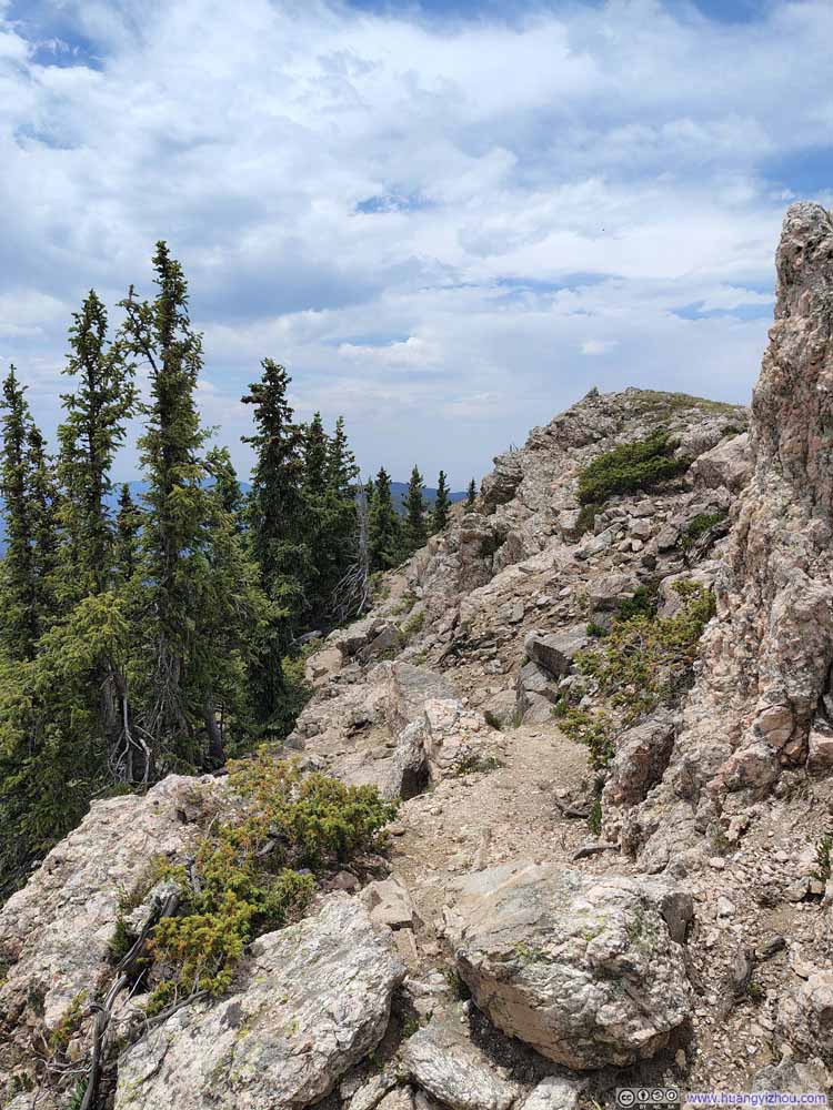 Path on Narrow Ridge