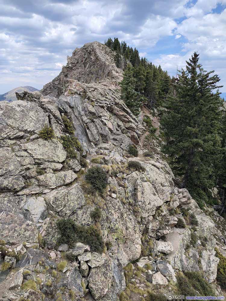 Path on Narrow Ridge