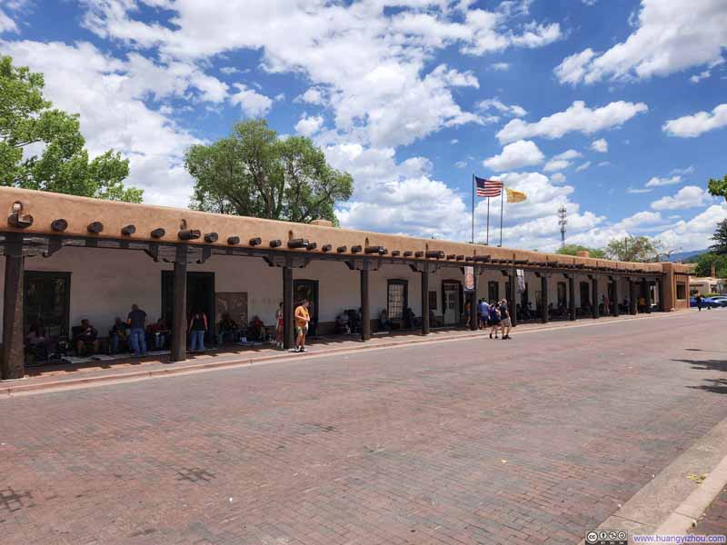 Passage outside Palace of the Governors