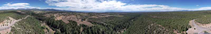 Overlooking Fields outside Truchas