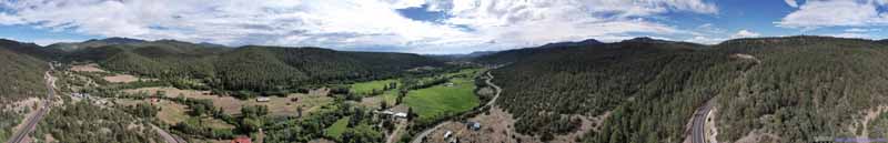 Overlooking Fields outside Vadito