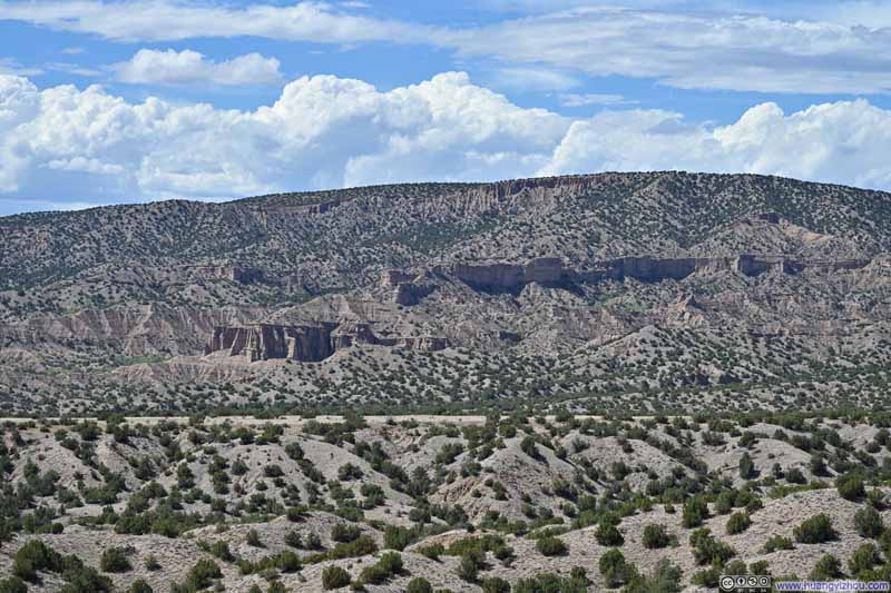 Rock Formations across Valley