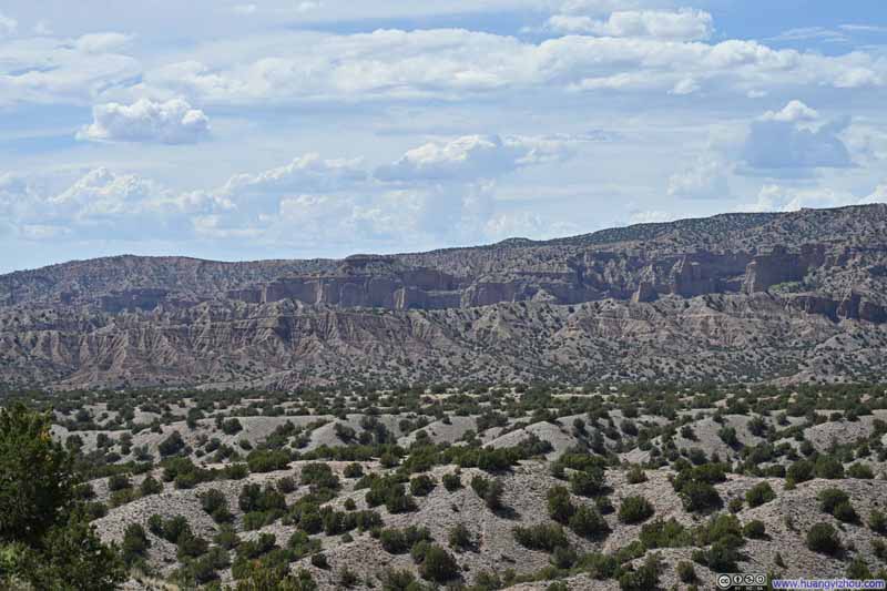 Rock Formations across Valley