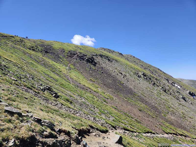 Wheeler Peak from Trail