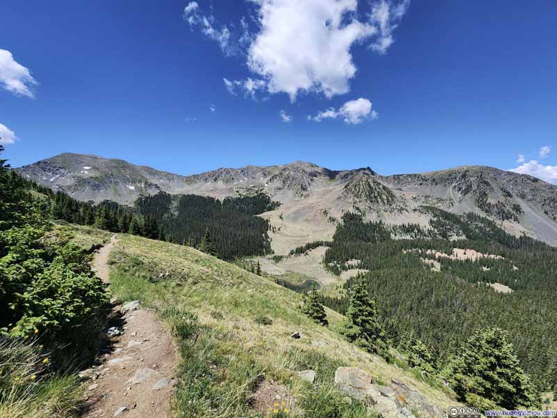 Mountains across Taos Ski Valley