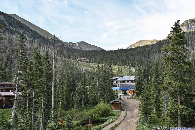 Taos Ski Valley from Trailhead