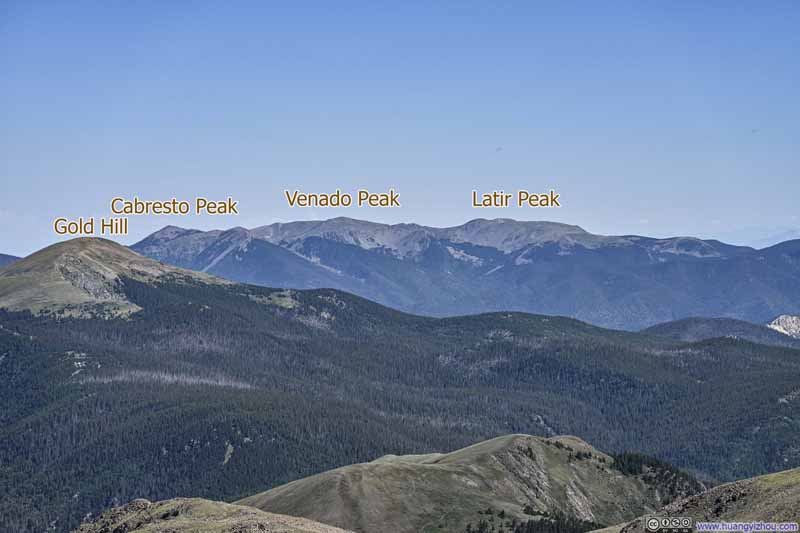 Mountains to the North