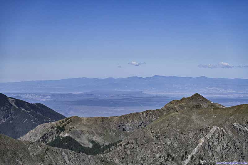 Distant Jemez Mountains