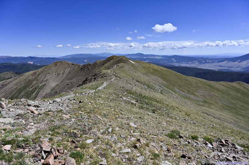 Trail from Wheeler Peak