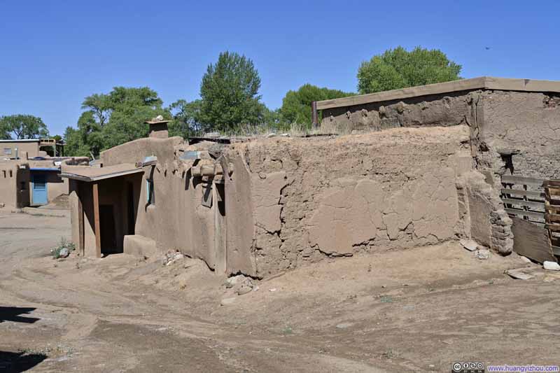 House in Taos Pueblo