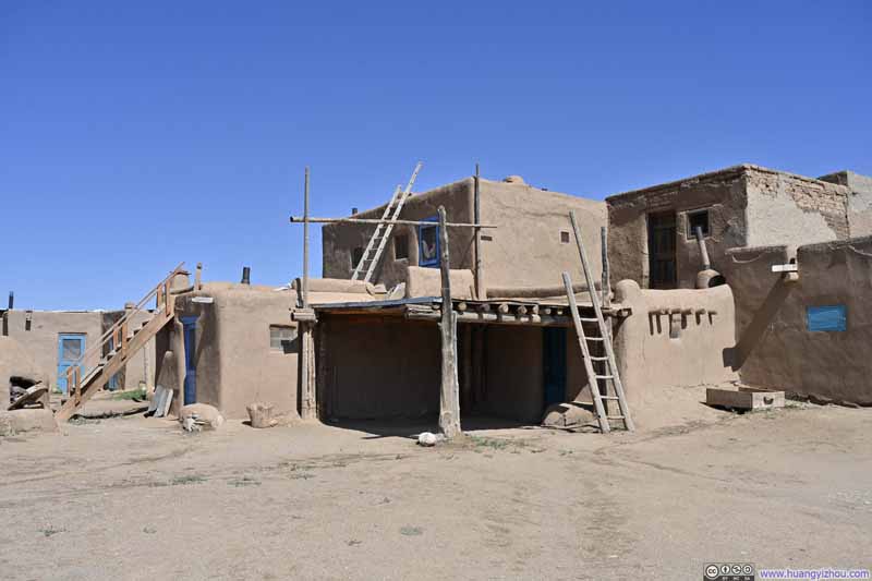 House in Taos Pueblo
