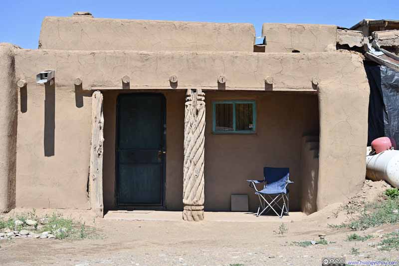 House in Taos Pueblo
