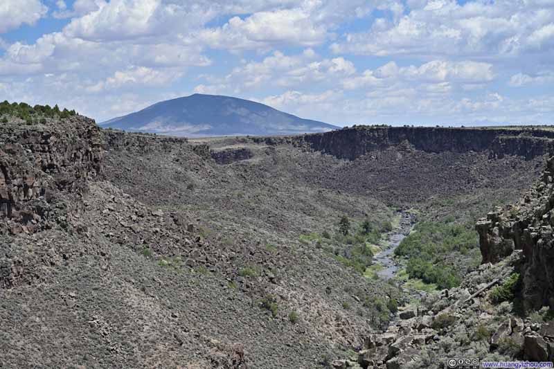 Ute Mountain from Rio Grande