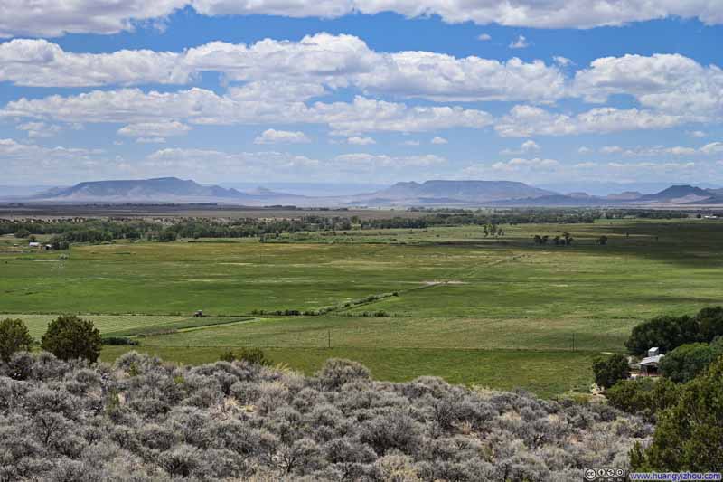 Farmland outside San Luis