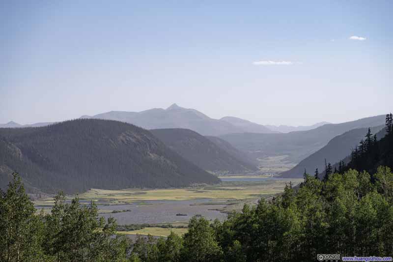 Mountains in Weminuche Wilderness