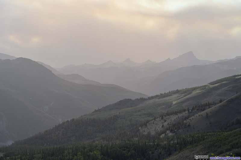 Hazy Mountains