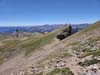 Cliffs along Trail to Uncompahgre Peak