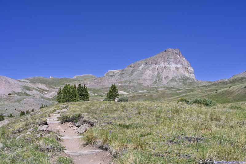 Trail to Uncompahgre Peak