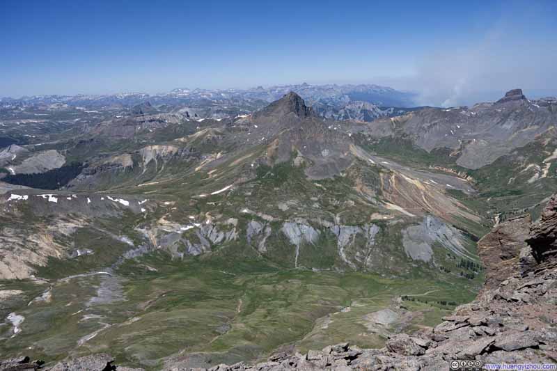 San Juan Mountains from Uncompahgre Peak