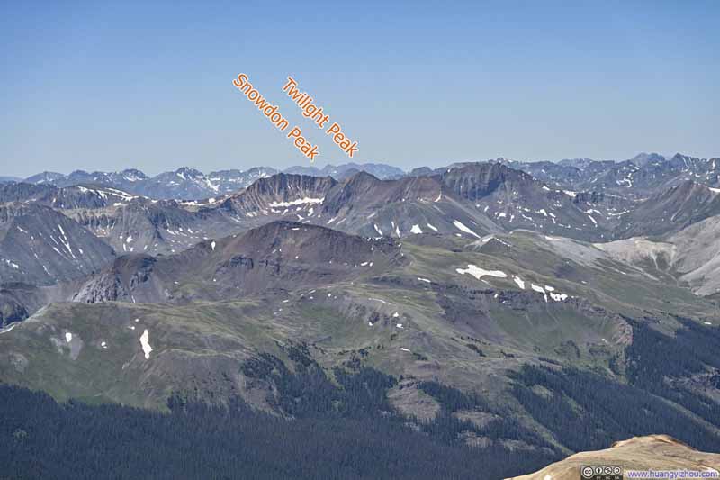 Mountains to the Southwest
