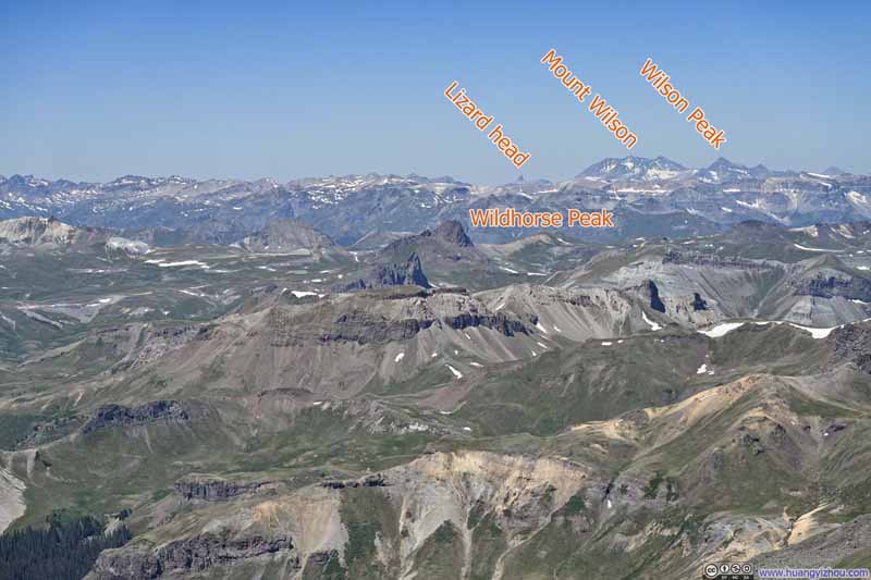 Mountains to the Southwest