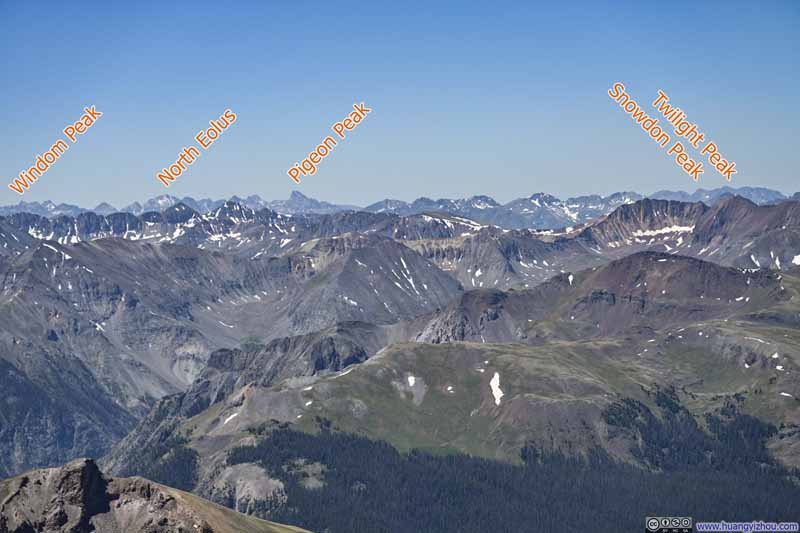 Mountains to the Southwest
